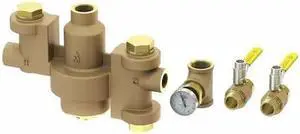 ACORN CONTROLS ET71-1-BVS-OTG Thermostatic Mixing Valve,1/2" Inlet Sz