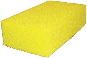 TOUGH GUY 2NTH6 Sponge,4-5/16"L,7-1/2"W,Cellulose,Yw