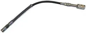 AMERICAN FORGE & FOUNDRY 8014 12 in Quick Disconnect Grease Gun Whip Hose, 1/8
