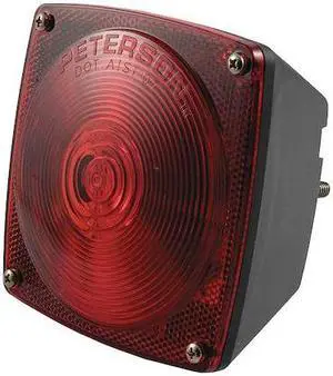 CURT 53441 Combo Trailer Light w/Lcns Plate Illmntn