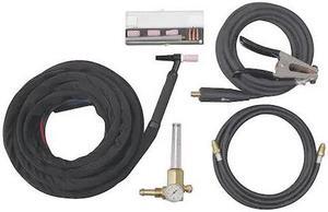 MILLER ELECTRIC 301268 Tig Torch,0.020 in to 1/8 in Electrodes
