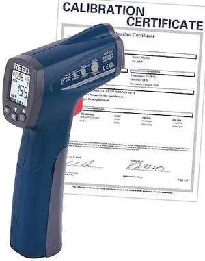 REED INSTRUMENTS R2300-NIST Compact Infrared Thermometer,12:1,752