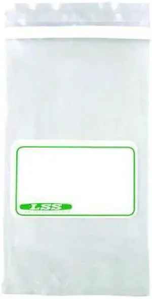 ZORO SELECT 24J923 Sampling Bag,Write-On,18 oz.,PK500 (Formerly Lab Safety