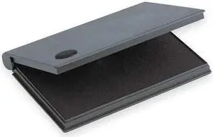 COSCO 038785 Stamp Pad,Size 2,Color Ink Black