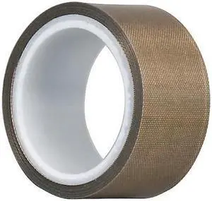 TAPECASE 15D607 PTFE Tape,6 in x 5 yd,4.7mil,Brown