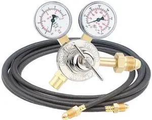 MILLER ELECTRIC 31-50-580-6 Flow Gauge Reg,Cylinder,Ar,CGA-580