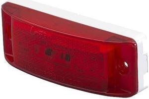 GROTE G2102 Lamp,Turtleback,LED,8 Diode,Red