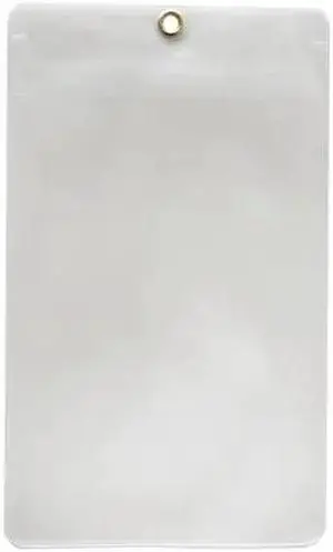 ZORO SELECT 45TU92 Tag Protector,10-1/8"H x 6-1/8"W,PK100