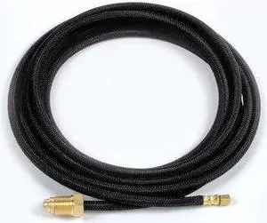 MILLER ELECTRIC CS310-12G Gas Hose,Gas,Braided Rubber,12 1/2 Ft L