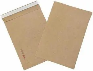 PARTNERS BRAND B807SS Self-Seal Padded Mailers, No 4, 9 1/2" x 14 1/2", Kraft,