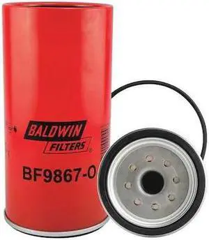 BALDWIN FILTERS BF9867-O Fuel Filter, 8-21/32x4-13/32x8-21/32 In