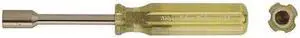 AMPCO SAFETY TOOLS ND-10MM Nut Driver, 10.0mm, Solid, Fluted, 5-1/8 in.