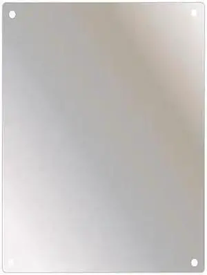 KETCHAM SSF-1824 18" x 24" Stainless Steel Washroom Mirror