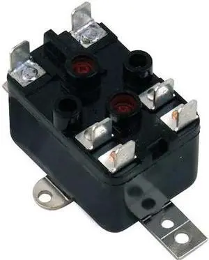 ZORO SELECT 6AZU3 Enclosed Fan Relay,SPNO/SPNC,24V