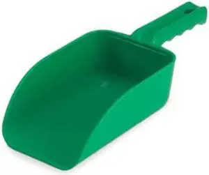 REMCO 64002 Small Hand Scoop,Poly,32 Oz,Green