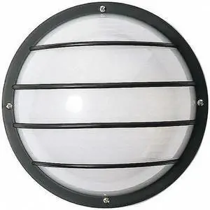 NUVO SF77-859 1-Light - 10in. - Round Cage Wall Fixture - Polysynthetic Body &