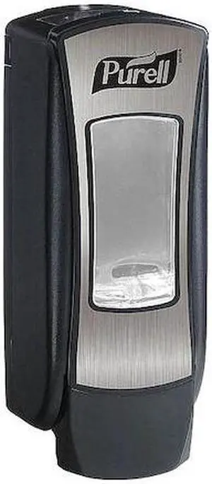 PURELL 8828-06-UV ADX-12 Dispenser, UV Resistant, Push-Style, 1250mL, Black