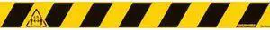 TARIFOLD 197858 Anti-Slip Safety Floor Marking Line, 3-1/8" x 31-1/2", PK10