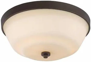 NUVO 60-5904 Willow 2-Light Flush Fixture with White Glass NUVO 60-5904 Willow 2-Light Flush Fixture with White Glass
