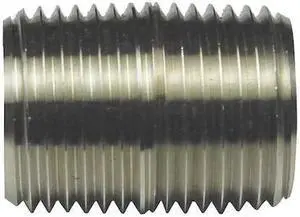 CALBRITE S425CLCN00 IMC Nipple, 2-1/2 in, Threaded, 304 Stainless Steel,