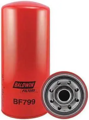 BALDWIN FILTERS BF799 Fuel Filter,12-3/32 x 5-3/8 x 12-3/32 In