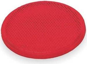 GROTE 40052 Reflector,Stick-On,Red,Round,Dia 3 In