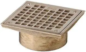 JAY R. SMITH MFG. CO B05NB 3-3/4" Pipe Dia. Nickel Bronze Adjustable Floor