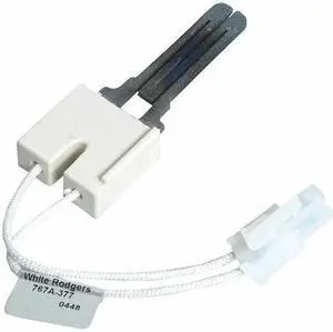 WHITE-RODGERS 767A-377 Hot Surface Ignitor, LP/NG, 120, 4 1/2 in L., Silicon