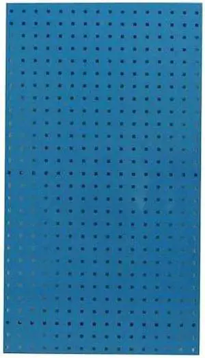ZORO SELECT 5TPA9 Square Hole Pegboard,42-1/2x24,Blue,PK2