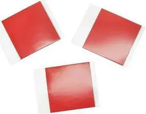 3M 4646 Double-Sided Foam Tape, 2 in W, 2 in L, 1/32 in, Polyethylene Foam,