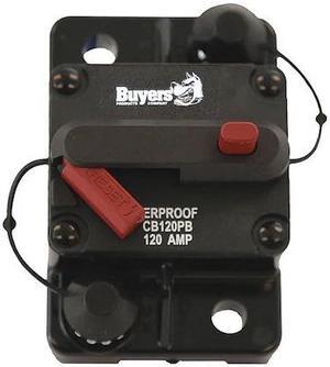 BUYERS PRODUCTS CB102PB Push-to-Trip Circuit Breaker,100A