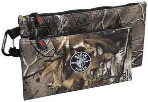 Klein Tools Zipper Bags - Camo - 2-Pack