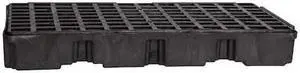 EAGLE MFG 1632B Spill Deck, 30 gal Spill Capacity, 2 Drums, 5,000 lb Load