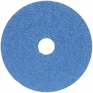 ZORO SELECT 78072775379 Fiber Disc,7",7/8" Hole Mount,Blue,PK25