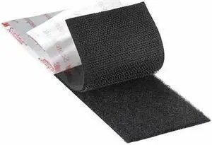 SCOTCHMATE DK3M155 3M™ SJ3571 Scotchmate™ Fastener, Loop, 1" x 150', Black,