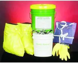 SPILL BUSTER 2004-005 Neutralizing Spill Kit,5 gal.,Lab Acids