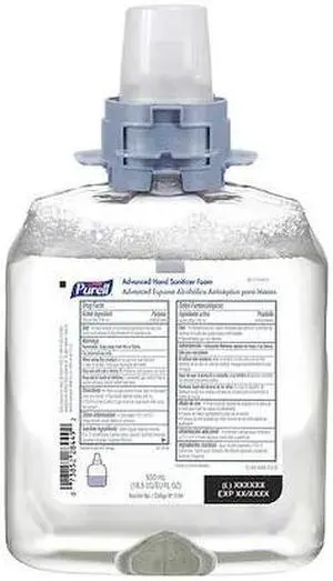 PURELL 5194-04 Sanitizer, Cartridge, Foam, 550mL, PK4