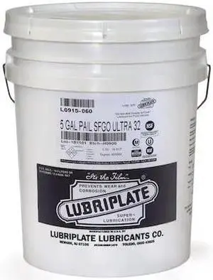 LUBRIPLATE L0915-060 Hydraulic Oil,Synthetic,475 F Flash