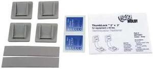 QUAKEHOLD! RD.T4.4G.1 Equipment Fastener,50 Lbs,Gray
