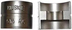HUSKIE TOOLS 516AC Compression Die,Blue,Wire Rope,5/16 In