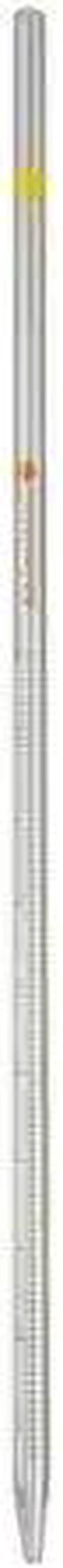 ZORO SELECT 5PTA6 Measuring Pipette,Grade A,Glass,1mL,Pk12 (Formerly Lab Safety