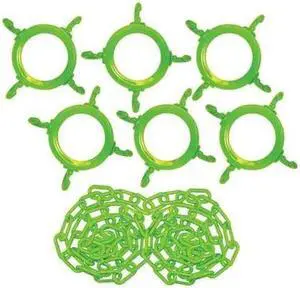 MR. CHAIN 97414-KIT Cone Chain Connector Kit- Safety Green (50 ft. of 2"