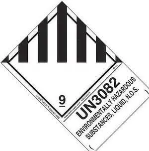 LABELMASTER HSN1400ET UN3082 Environmentally Hazard,PK500, HSN1400ET