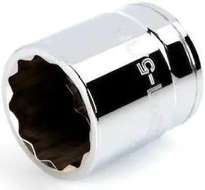 TEKTON SHD22233 1/2 Inch Drive x 1-5/16 Inch 12-Point Socket