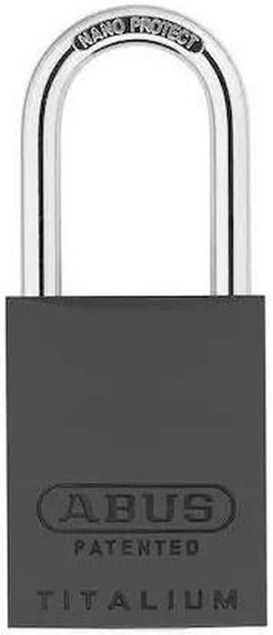 ABUS 83AL/40 (300) KA Titanium Padlock, Keyed Alike, Long Shackle, Rectangular
