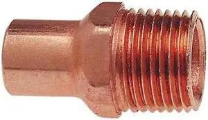 NIBCO 6042 3/4 3/4" NOM FTG x 3/4" MNPT Copper Adapter