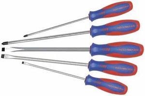 WESTWARD 401K88 Screwdriver Set,5 pcs,Multicomponent