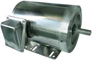 DAYTON 6WY38 Washdown Motor,3 Ph,TENV,1 HP,1740 rpm