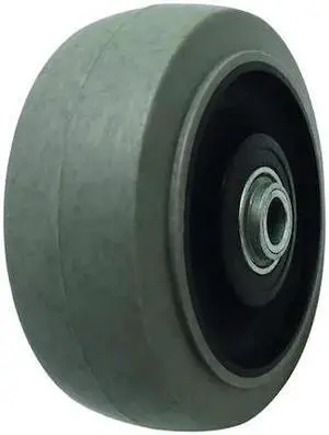 ZORO SELECT 2.00003.445 COND Caster Wheel,TPR,3-1/2 in.,225 lb.