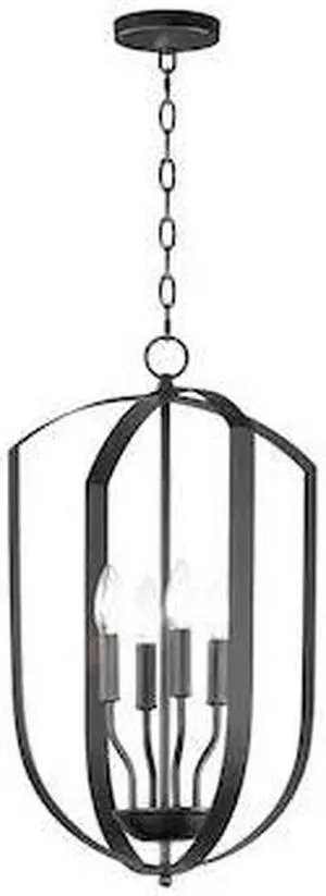 MAXIM LIGHTING 10034BK Provident 4-Light Chandelier MAXIM LIGHTING 10034BK Provident 4-Light Chandelier